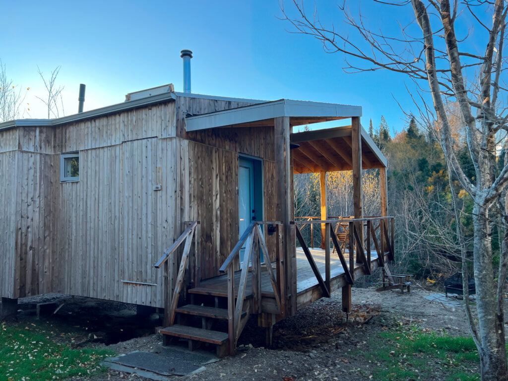 Mini-chalet avec spa