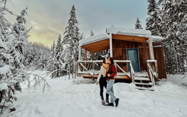 Location de mini chalet forfait amoureux