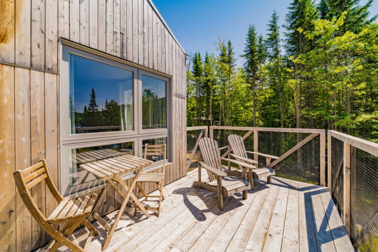 Chalet à louer au bord du lac