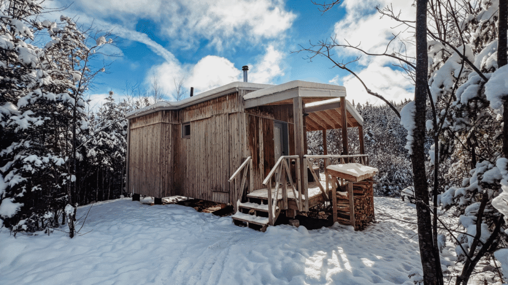 motoneige location de chalet avec spa